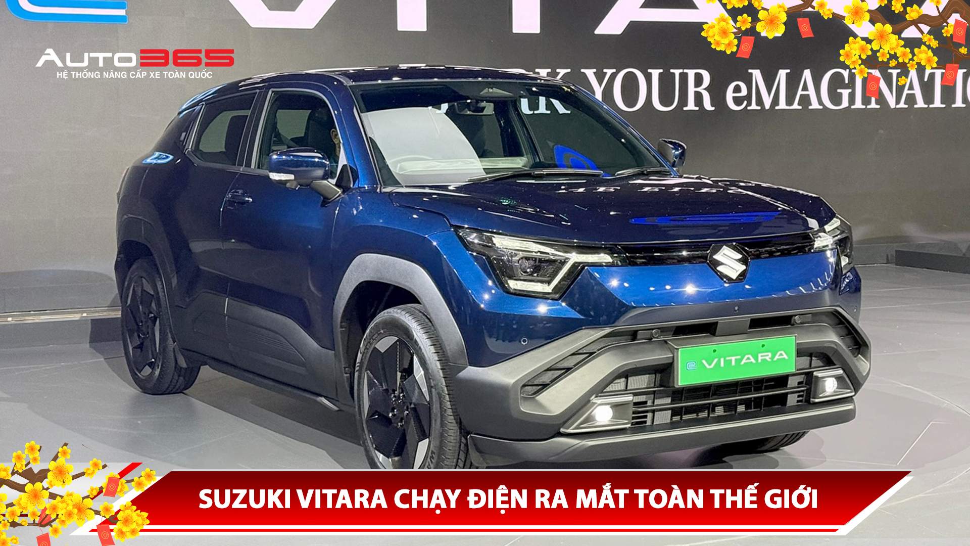 SUZUKI VITARA CHẠY ĐIỆN RA MẮT TOÀN THẾ GIỚI